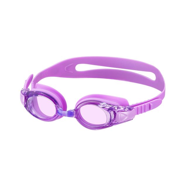 View V780JSA LV Lavender Swimming Goggles, Made in Japan, For Kids, 4 - 9 Years Old, Equipped with Anti-Fog Function, Easy Strap Adjustment, UV Protection, Antibacterial Model