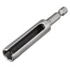 sourcing map 8mm Nut Driver, 1/4" Quick-Change Hex Shank Slotted Drill Bit Socket Wrench Tool, 3 Inch Length