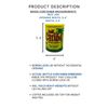 Caribe Coffee Diversion Safe Stash Can Screw Lock Hidden Compartment