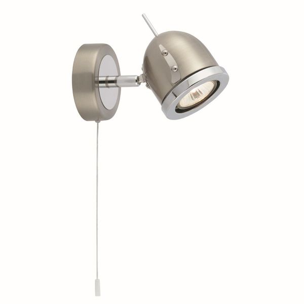 4921SS Palmer Chrome and Satin Silver Single Spotlight