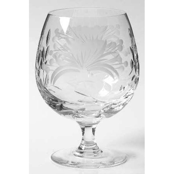 Honeysuckle - ROYAL BRIERLEY CRYSTAL - SMALL BRANDY 6OZ - BNIB - DISC