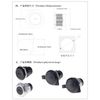 HangTon 2pack USB C Type-C Panel Socket Coupler Waterproof Circular Bulkhead Pass-Through Connector, Inline Cable Chassis Female to Female