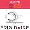 Frigidaire 154252701 Drain Filter for Dishwashers, White