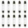 10 Watt T3.25 Xelogen, Festoon Base, Clear