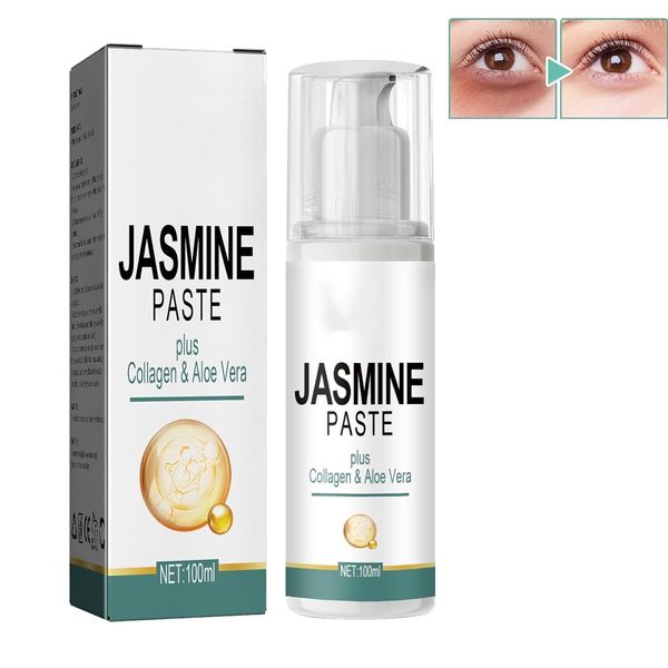 Jasminsalbe Plus,Jasminsalbe Augenringe,Jasmin Salbe Augenringe Gegen,Augencreme Gegen Tränensäcke,Jasmin Salbe Augenringe,Aktiv Jasminsalbe Augenringe Schlupflider 100ml