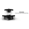 IFOOTAGE Quick Release Adapter for Tripod,Monopod,Fluid Head, Camera Slider,Quick Release System,Drop-in Plate (Q1 Base)