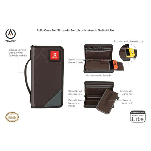 PowerA Folio Case for Nintendo Switch or Nintendo Switch Lite