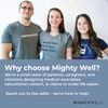 Mighty Well PICCPerfect PICC Line Cover: Soft Touch Double Layer PICC Line Arm Cover | Solid Black, Large