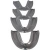 Pro Teeth Whitening Trays- 4 Pack - No BPA - Safe Clear Color - No Color Additive - Precision Fit Material- Fit Any Mouth Size - Custom Fit - Free carrying case included