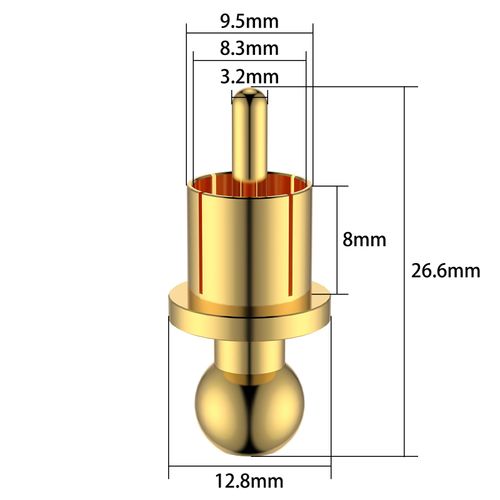 Audiocrast 10x RCA Shorting Caps, Gold Plated Copper RCA Protective Caps RCA Noise Stopper HiFi RCA Dust Caps Protective Covers for RCA Chassis RCA Sockets RCA Plug Jacks to Prevent Dirt, RF, RFI, EMI