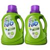 2 Pack Fab Classic Laundry Detergent Spring Magic With Scent Booster 40oz.