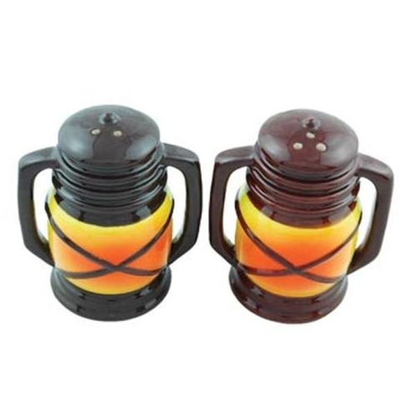 Lantern Kitchen Decor Salt & Pepper Shaker Set, 3.25-inch, Multicolor