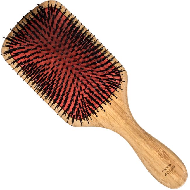 Sam Villa Artist Series Polishing Wooden Paddle Brush For Hair Styling