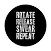 Shot Put - Rotate Release Swear Repeat PopSockets Swappable PopGrip