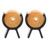 Handlebar Moustache Training Wheel, 2pcs Portable Mustache Styling Template Shaping Tool