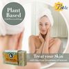 Blue Moon Elise Ain't Buggin Me Citronella Bar Soap for Men and Women, Natural Handmade Soap with Pure Citronella Essential Oils, Soap Bar for Camping and Outdoor Activities