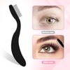 Mabor 4 Pcs Eyelash Separator Comb Tool Eyelash Comb Folding Eye lash Brush Separator Combs for Eye lash Makeup Brush