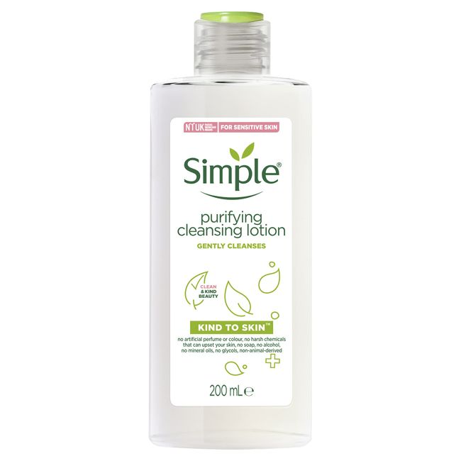 Simple Kind To Skin Purifying Cleansing Lotion 200Ml