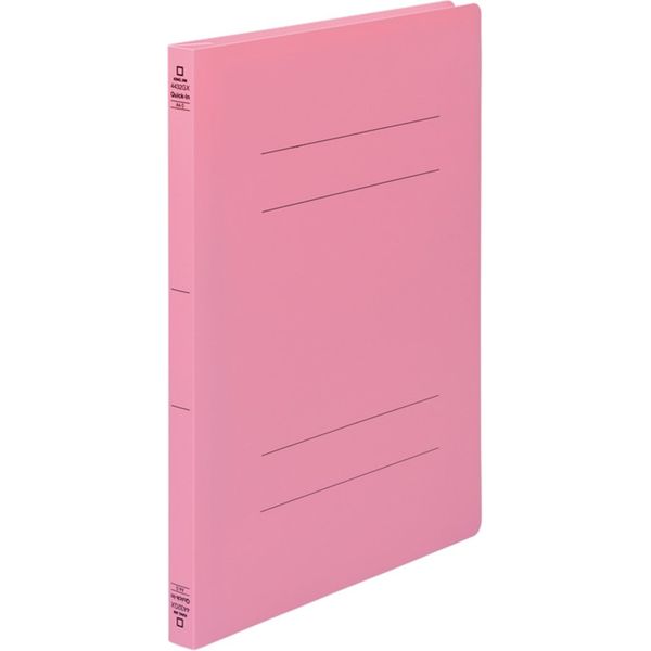 King Jim Flat Files 10 Pack Quick-in GX 4432GX Hin-10 Pink