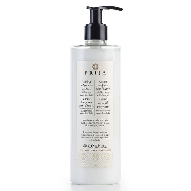 PRIJA Toning Body Cream with Nut Extract 380 ml (Toning body cream)