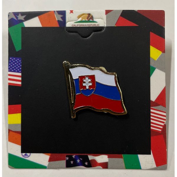 Slovakia Single Lapel Pin Enamel Lapel Pin
