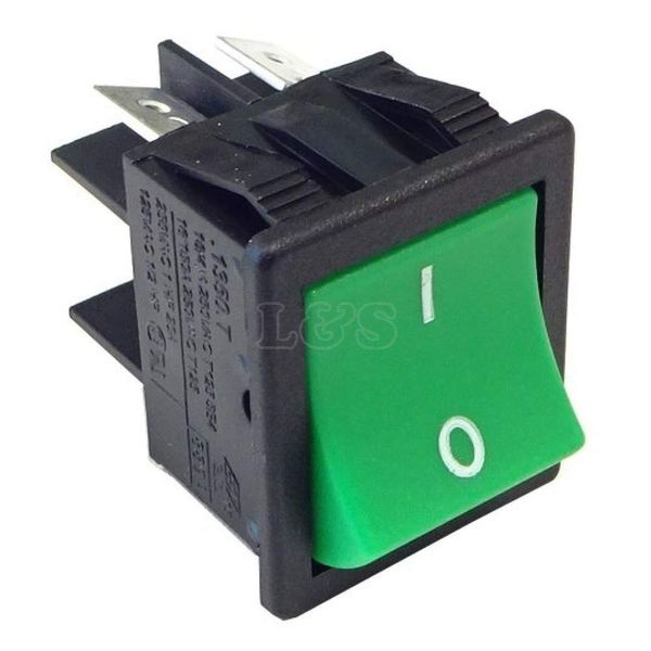 Green Rocker Switch for Numatic 'Henry' Hoover Vacuum Cleaner