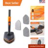 Professional 56" Long Handle Tub and Tile Scrubber - No Scratch Microfiber