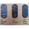 Rustic Spanish Spade Twisted Iron Cabinet Pull 6" HPR614