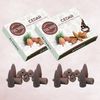 Cedar Backflow Incense Cones - Dual Pack of 10 Cones - Waterfall Effect