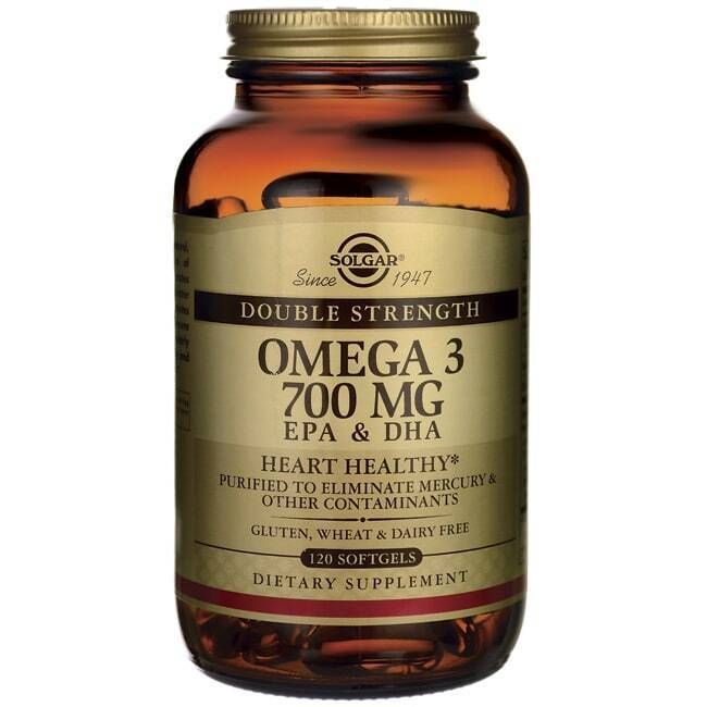 Solgar Double Strength Omega 3 Epa & Dha 700 mg 120 Sgels