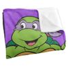 TMNT Blanket, 60"x80" TMNT Turtle Tiles Silky Touch Super Soft Throw Blanket