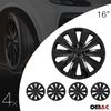 16" Wheel Covers Hubcaps 4Pcs for Chevrolet Trax Black