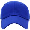 KB-LOW ROY Classic Cotton Dad Hat Adjustable Plain Cap. Polo Style Low Profile (Unstructured) (Classic) Royal Adjustable