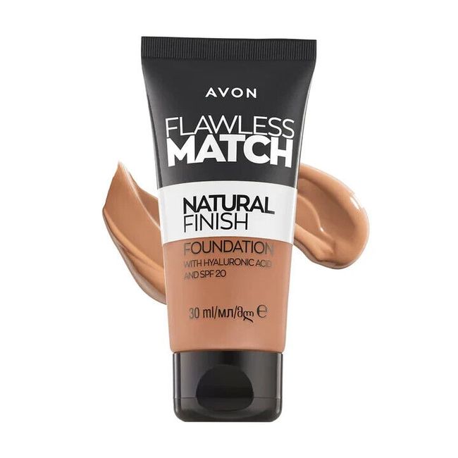 Avon Flawless Match Natural Finish Liquid Foundation SPF20 | 235P SHELL