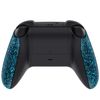 eXtremeRate Controller Grip Cover for Xbox Series X|S, Textured Blue Non-Slip Back Panels, Replacement Side Rails Shell for Xbox Core Wireless Controller [Controller Excluded]