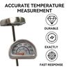 Oven Thermometer, Oven Thermometer for Oven, Oven for Omnia Thermometer, Roasting Thermometer, Oven, Stainless Steel Food Thermometer, for Baking and Grilling, Cooking, Oven, Safe, Kitchen Thermometer