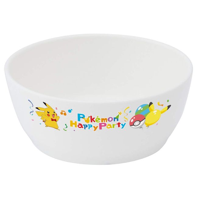 Skater XP14AG Dishwasher Safe Bowl, Silver Ion Ag+ Antibacterial, 11.2 fl oz (330 ml), Pokémon, Made in Japan