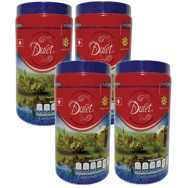 4 PACK!! DULET WHEY PROTEIN ( 500g ea. ) FREE SAME DAY SHIPPING!!!