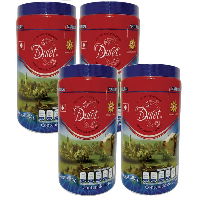 4 PACK!! DULET WHEY PROTEIN ( 500g ea. ) FREE SAME DAY SHIPPING!!!