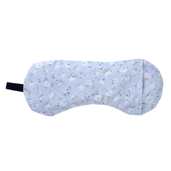 Natural Materials Hinyari with the Power of Salt Warm Mung Beans Salt Eye Pillow Angrose Gray 8.3 x 3.5 x Thickness 0.4 inches (21 x 9 x 1 cm) Relaxing with the scent of lavender and chamomile for your skin skin moisturizing cotton made in Japan Enverhelk