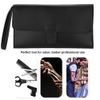 Professional Portable Multi-functional Hairdressing Tools Scissors Comb Storage Case Package Bag (Black)
