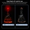 BrickBling LED Light Compatible with Lego Barad-dur Building Compatible with Lego 10333-No Bricks (RC Version Light)