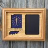 5x7 State Picture Frame with State Cutout - Wooden