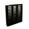 Thrifco 7132077 G9sfb 9 X 9 Square Grate Black