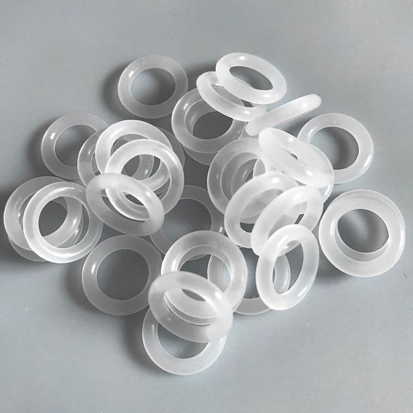 Lahviuu Clear Keyboard O-Ring,300 pcs O Ring Keyboard Switch Dampeners Keycap Sealing Gasket Washer Key Silencers Keyboard Sound Dampener, for Mechanical Keyboard