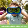 Learning Resources GeoSafari Jr. Kidnoculars - Compact Shock Proof First Binoculars for Kids