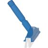 Vikan 77513 Foam Rubber Polypropylene Frame Bench Fixed Head Squeegee, 10", Blue