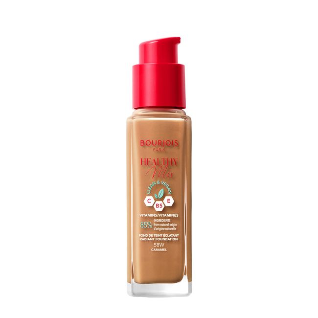 BOURJOIS Paris Healthy Mix Clean & Vegan Radiant Foundation