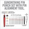 Real Avid Hammer & Punch Set | Includes 4 interchangeabl