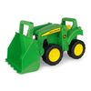 TOMY Big Scoop John Deere Tractor Toy with Loader - Officially Licensed John Deere Tractor Toys - 15 Inch - Toddler Sand Toys Ages 3 Years and Up